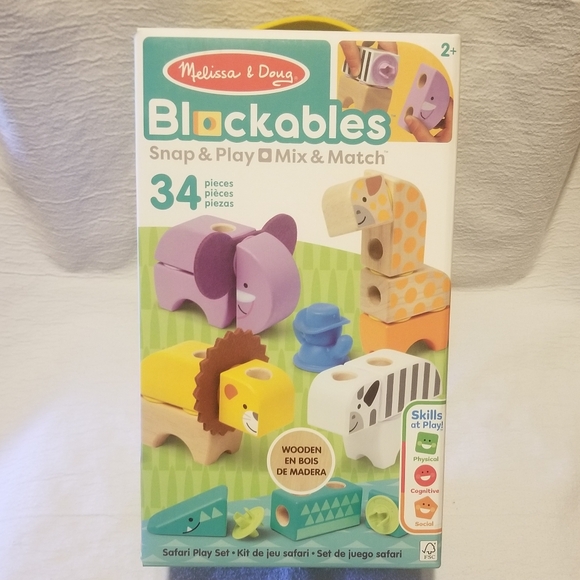 Melissa & Doug Other - Melissa and Doug safari Blockables